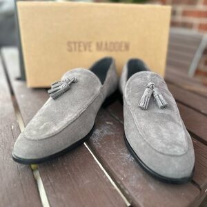 Steve Madden suede loafers